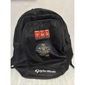 TaylorMade Players Backpack - Black Performance Golf Tmg